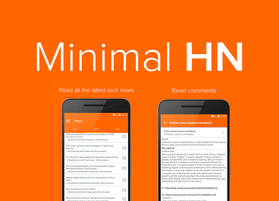 Minimal HN image